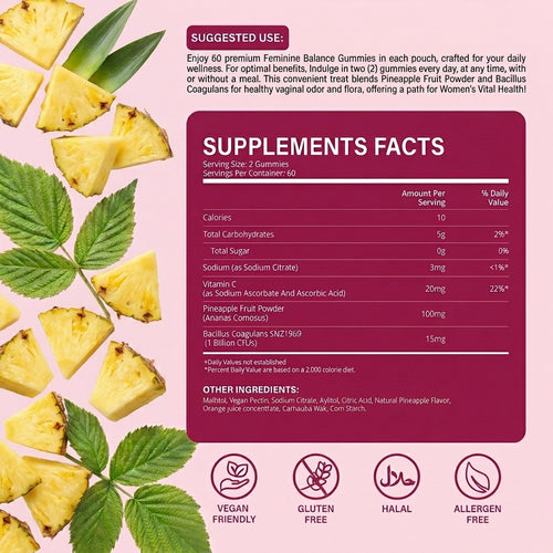 Gummies Équilibre Féminin – Gumiwah®